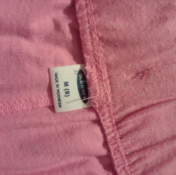 Size 8 girl pretty pink tie up shorts - Picture 7 of 8